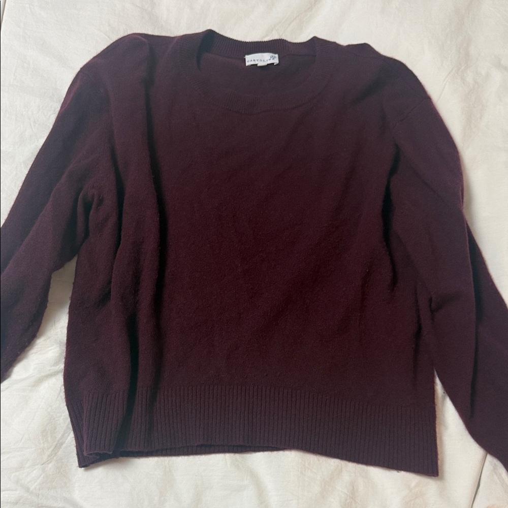 Cartolina Women's Burgundy Sweater